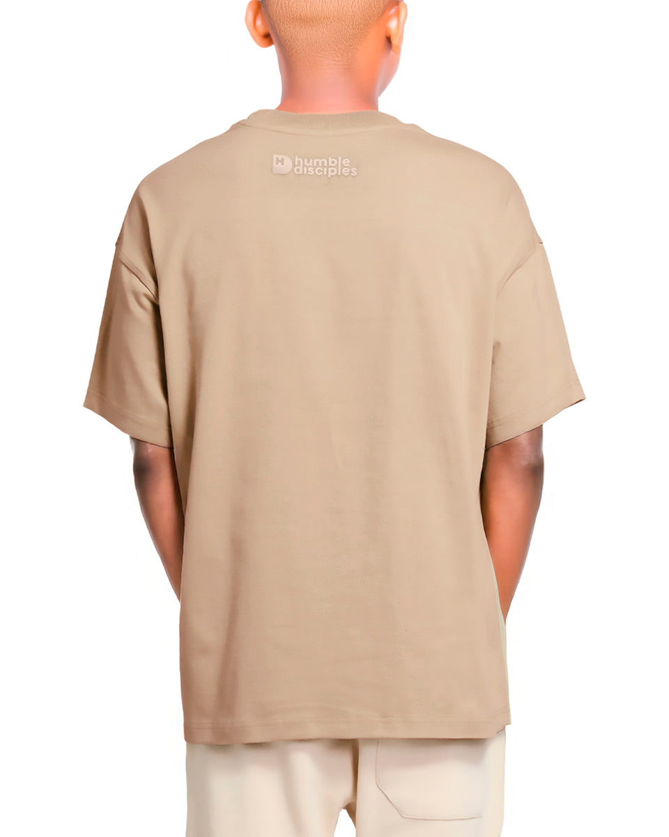 .Humble Yourself Mesh Puff Tee