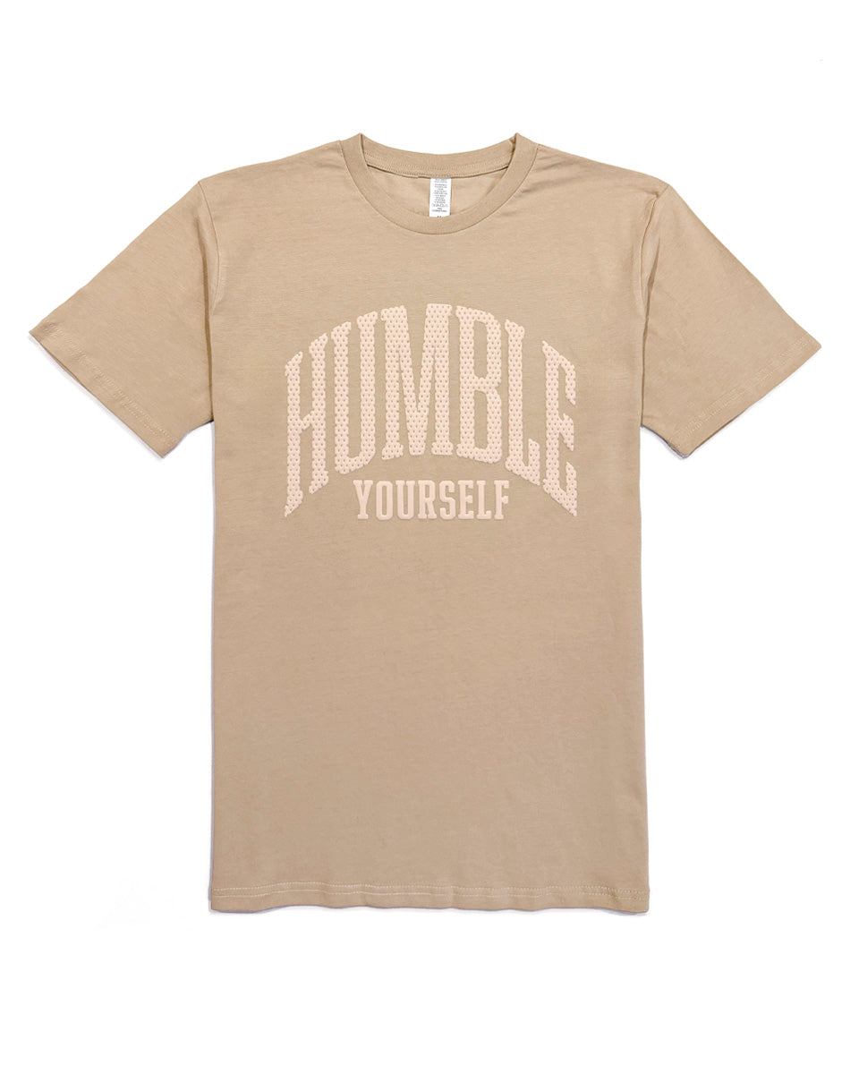 .Humble Yourself Mesh Puff Tee