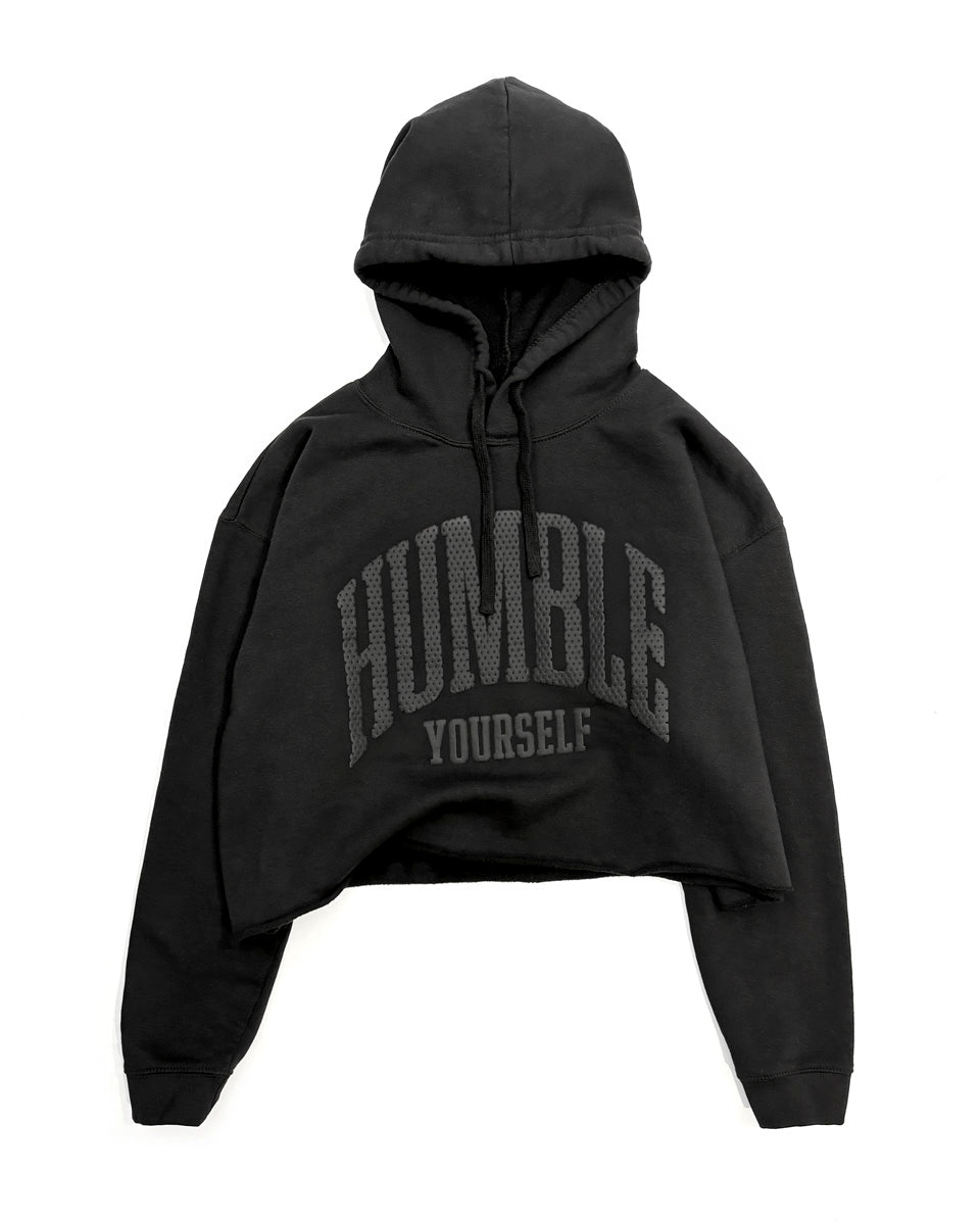 .Humble Yourself Crop Hoodie