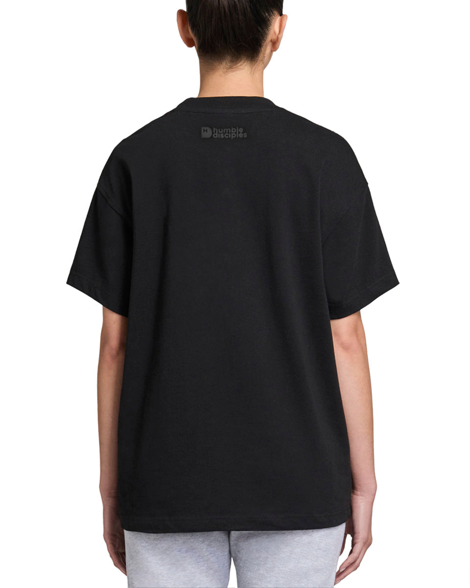 .Humble Yourself Mesh Puff Tee
