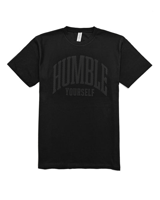 .Humble Yourself Mesh Puff Tee