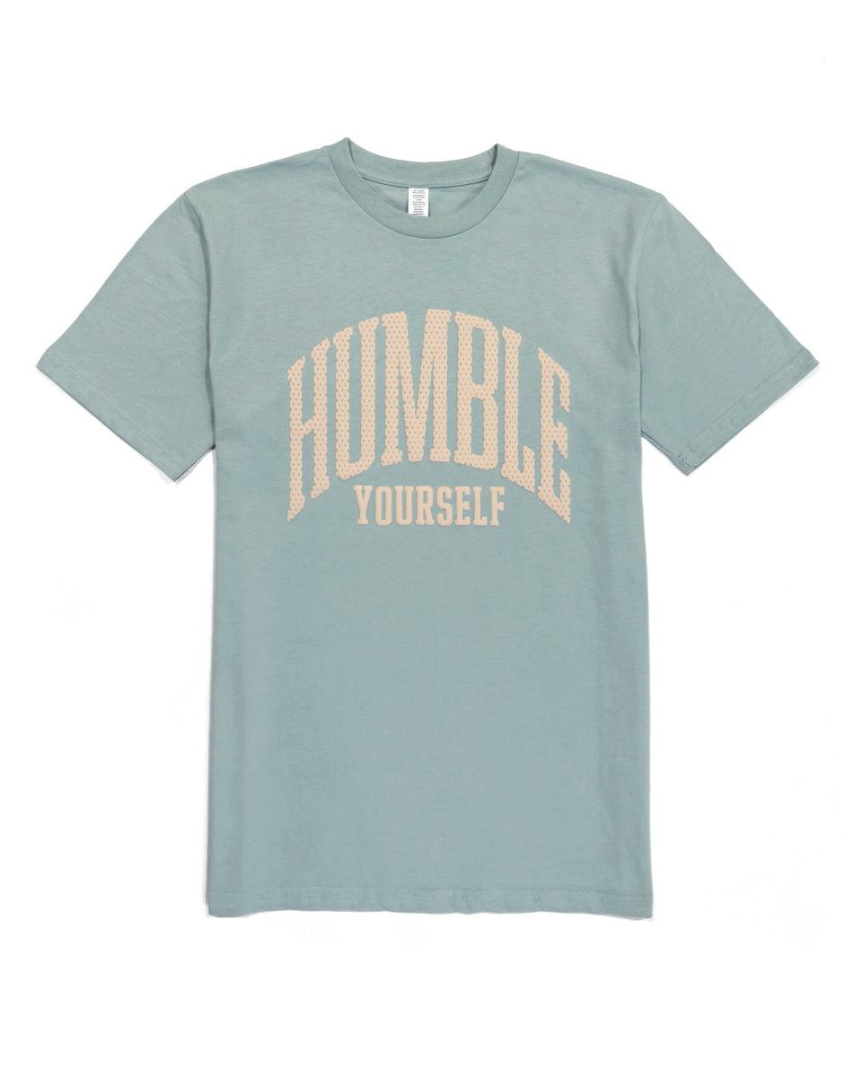.Humble Yourself Mesh Puff Tee