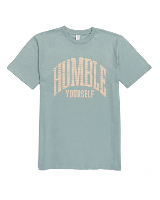 .Humble Yourself Mesh Puff Tee