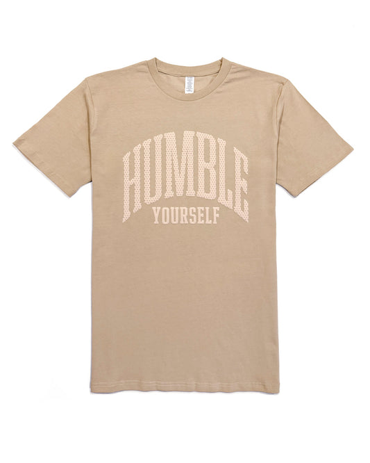 .Humble Yourself Mesh Puff Tee
